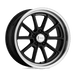 VN510 18X10 5X5.0 G-BLK DIA LP 00MM