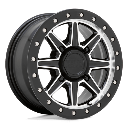 BUWEB 14X7 4X137 G-BLK-MACH 51MM