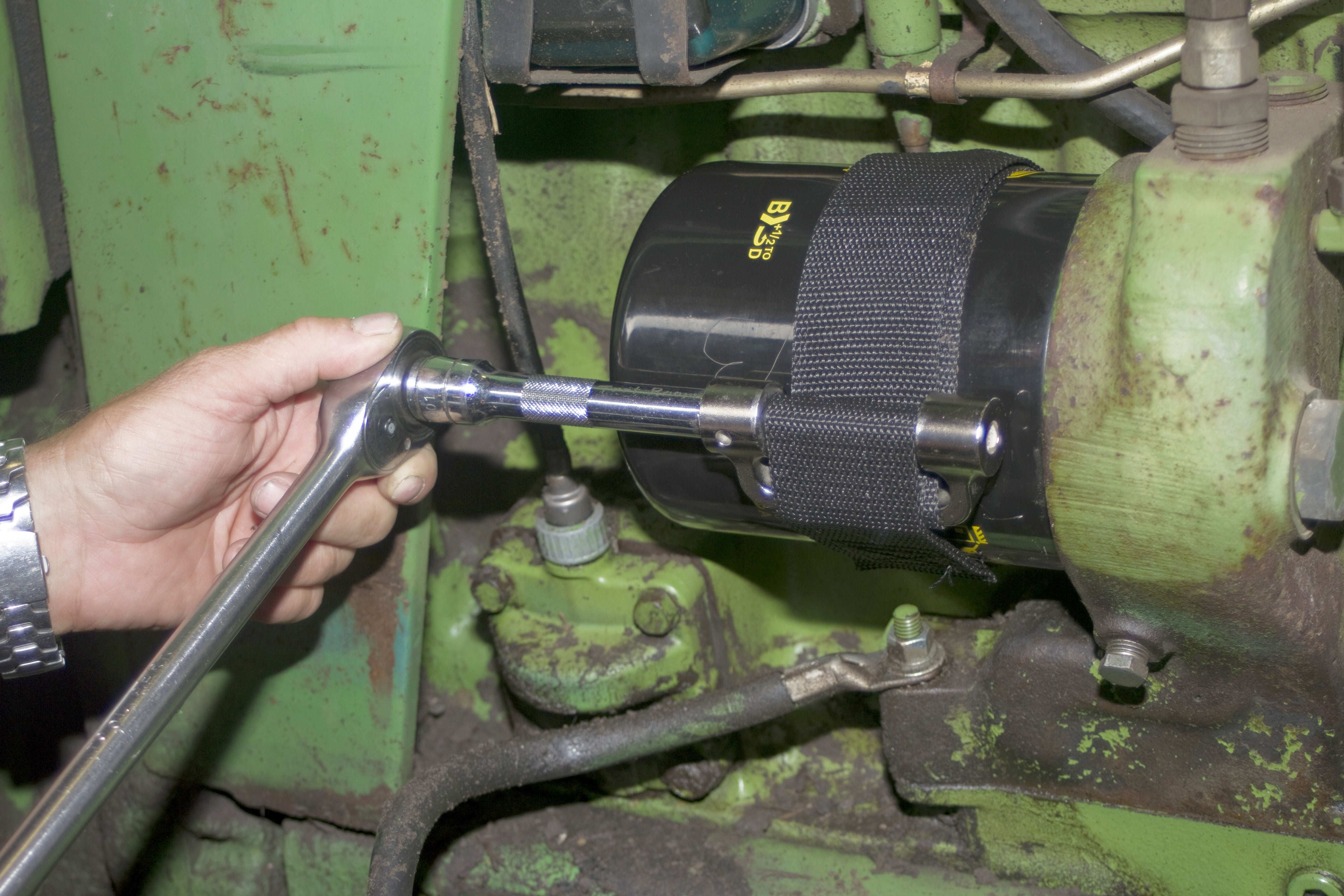 Heavy Duty Strap Oil Filter Wrench