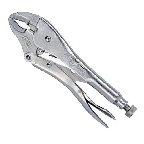 Fast Release 5-inch Curved Jaw Locking Pliers with Wire Cutter