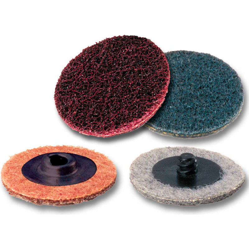 3" Surface Conditioning  "Roll On" Disc - Blue (Fine Grit)