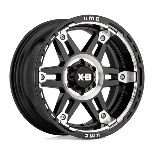 XD840 17X8 6X4.5 G-BLK MACH 18MM CB 66.1