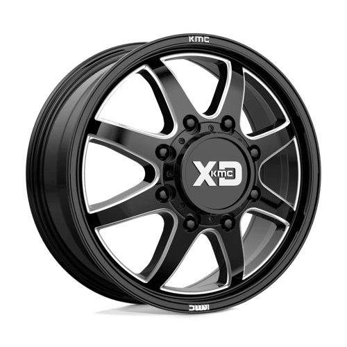 PIKE DRW 22X8.25 8X170 +105 GBLK-MILL DF