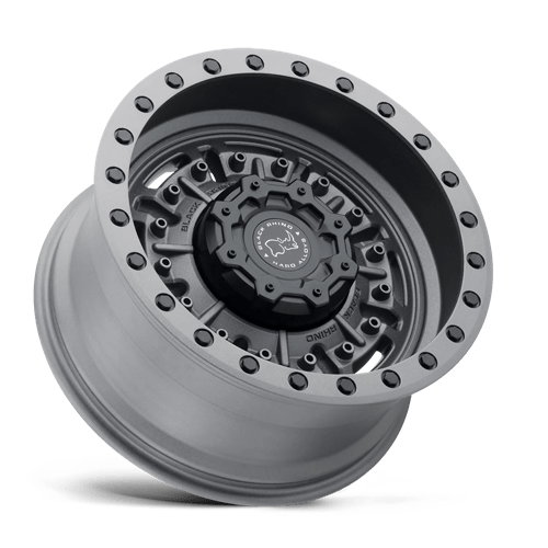 BR ABRAMS 17X9.5 8X165 -18 122 TXT M-GM