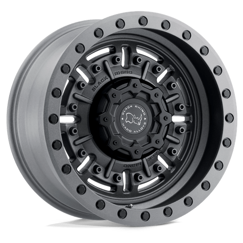 BRABR 17X9.5 8X6.5 TXT-M-GNMTL -18MM