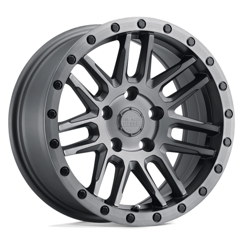 ARCHES 17X9.5 6X4.5 76 +12 BRSH-GMTL-BLK