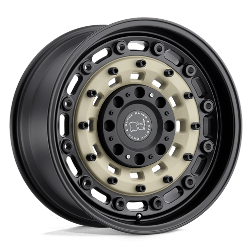 BRARS 17X9.5 8X6.5 D-SAND-BLK 12MM