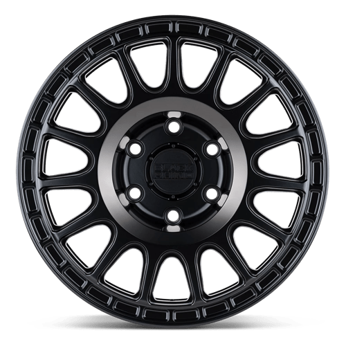 BRSND 15X7 5X100 SGL-BLK-MCH-DDT-RG 15MM