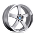 BE RAPP 17X8 5X120 +15 74 SLV MRR