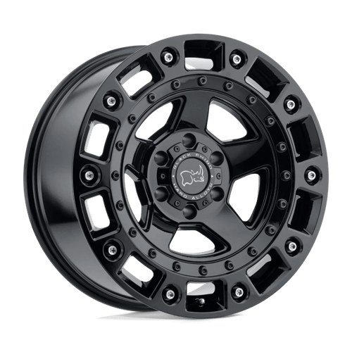 BRCNC 18X9.5 6X5.5 G-BLK-SSBLT -18MM