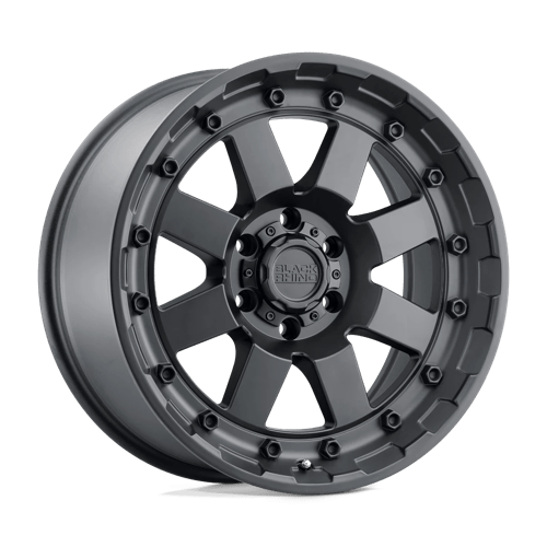 BRCGH 17X8.5 5X5.0 M-BLK 2MM