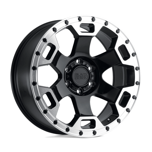 BRGLT 18X9 6X5.5 G-BLK-MIRLP -18MM