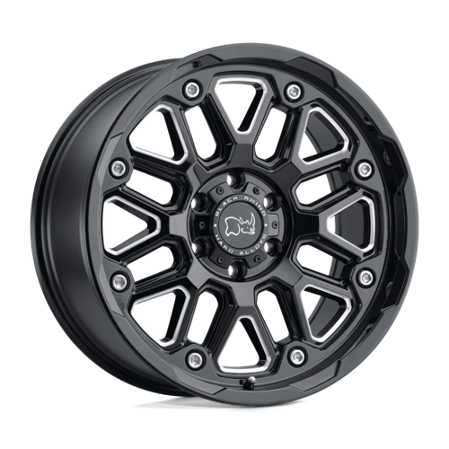 BRHSR 17X9.5 5X5.0 G-BLK-MILL -18MM