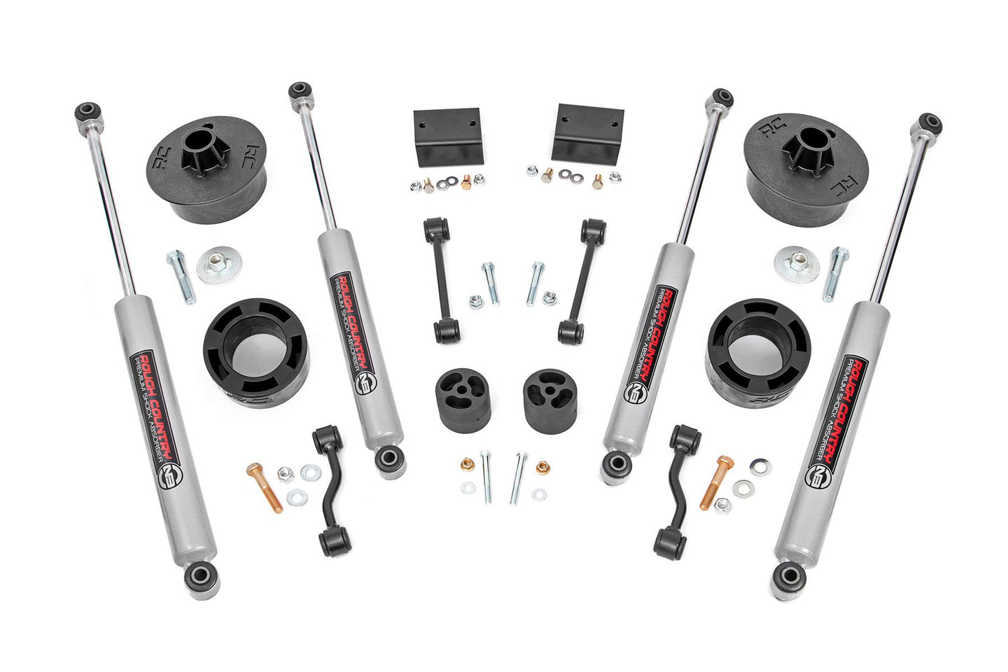 2.5 Inch Lift Kit | Spacers | N3 | Jeep Wrangler JL (18-23)/Wrangler Unlimited (18-23) 