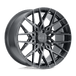 XO PHOENIX 22X9 5X120 +20 76 GNMTL BRSH
