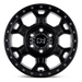 BR MIDHILL 18X8 6X130 +48 84 M-BLK GM HW