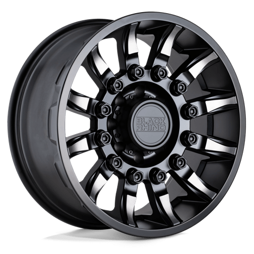 BRMSN 17X8.5 6X5.5 M-BLK-MCH-DDT -18MM