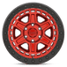 BR RENO 17X9 5X127 -18 71 CNDY RED BLK