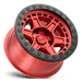 BR RENO 17X9 5X127 -18 71 CNDY RED BLK
