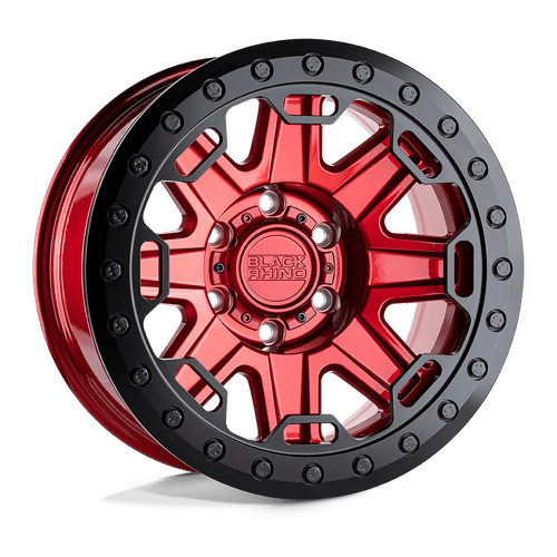 BRRFT 17X8.5 6X135 C-RED-BLKRG 0MM