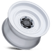 BR SOLID 17X9.5 5X127 -18 71 G-WHITE