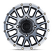 LA PAZ UTV 15X7 4X110 +51 80 S-BLK MCH
