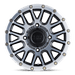 LA PAZ UTV 15X7 4X136 +51 106 S-BLK MCH