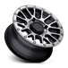 LA PAZ UTV 15X7 4X136 +51 106 S-BLK MCH