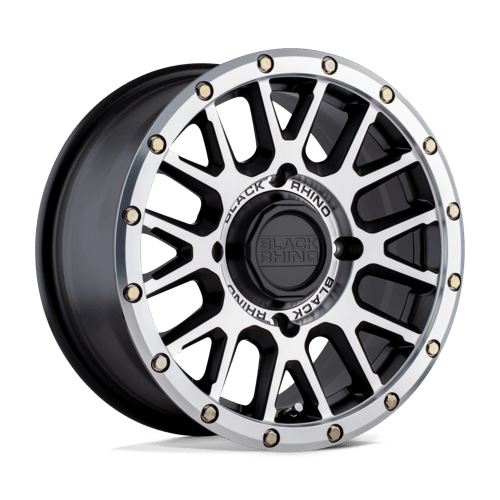 BULPZ 15X7 4X110 SGL-BLK-MACH 51MM