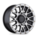 LA PAZ UTV 15X7 4X110 +51 80 S-BLK MCH
