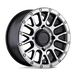 LA PAZ UTV 15X7 4X136 +51 106 S-BLK MCH