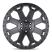 BR WARLORD 18X9 8X165 -12 122 M-GNMTL