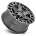 BR YORK 17X8 6X130 +52 84 M-GNMTL