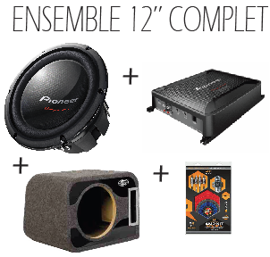 Ensemble Sub/Ampli 12"