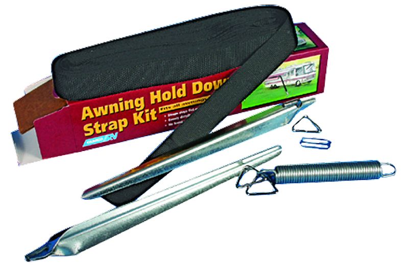 Camco 42514 - Awning Hold Down Strap Kit - Kit