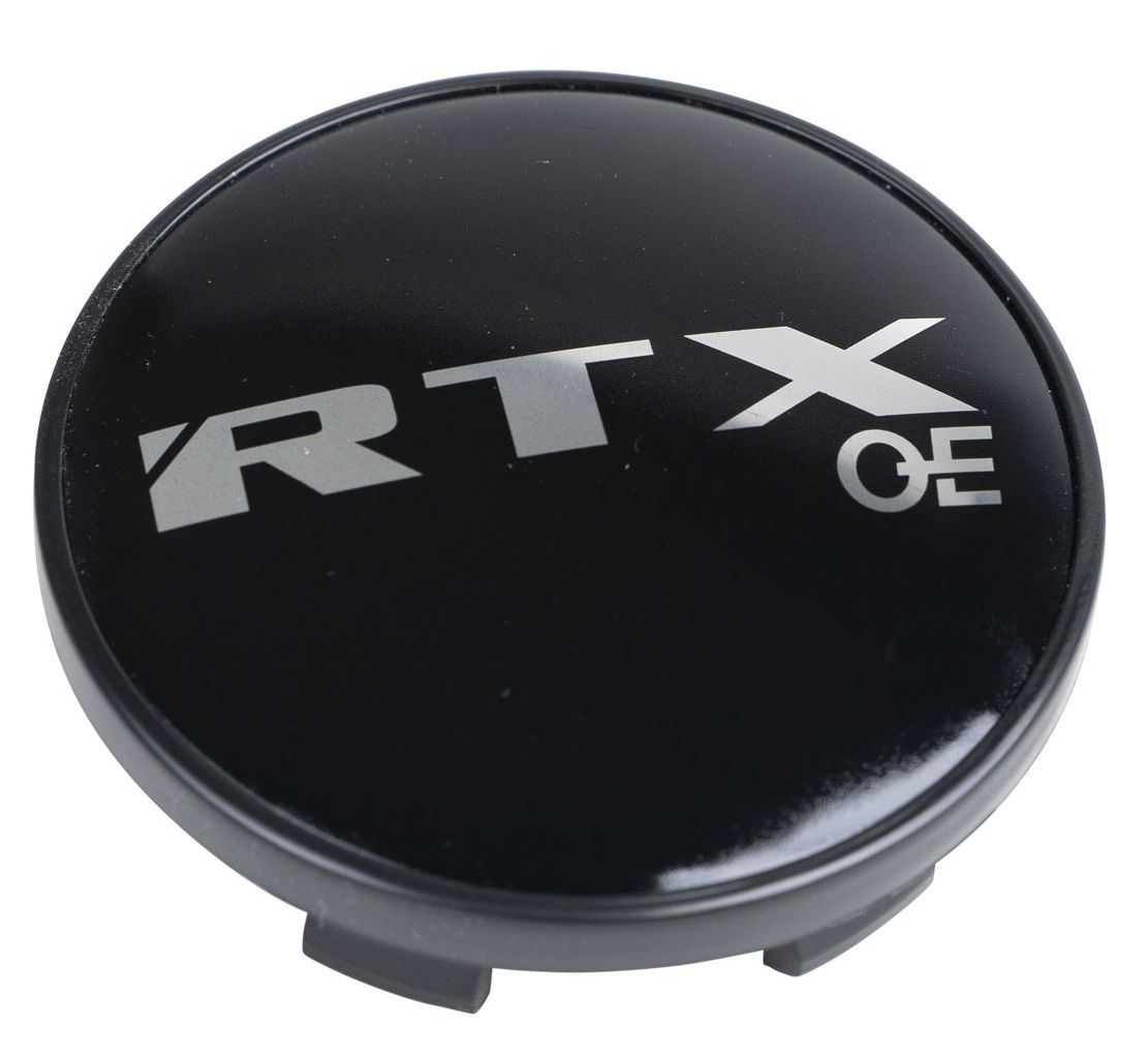 RTX BC016RTXOEC - Center Cap with RTXoe Chrome with Black Background BC016