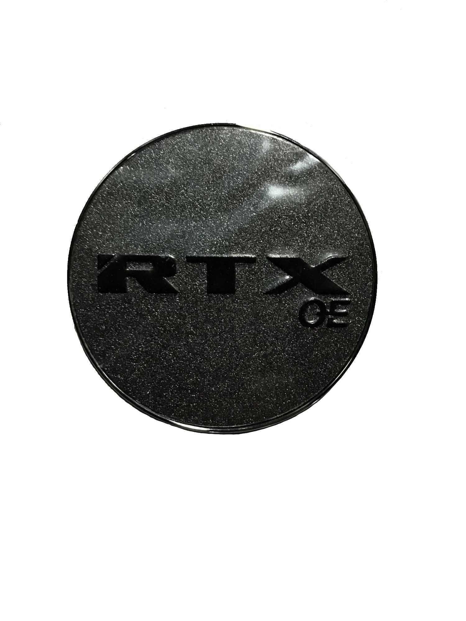 RTX 210K62OEGM - Center Cap Chrome with RTXoe Black Gunmetal Background 210K62