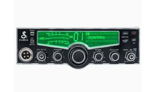 Cobra 29LX - Professional CB Radio with 4-Color LCD Display