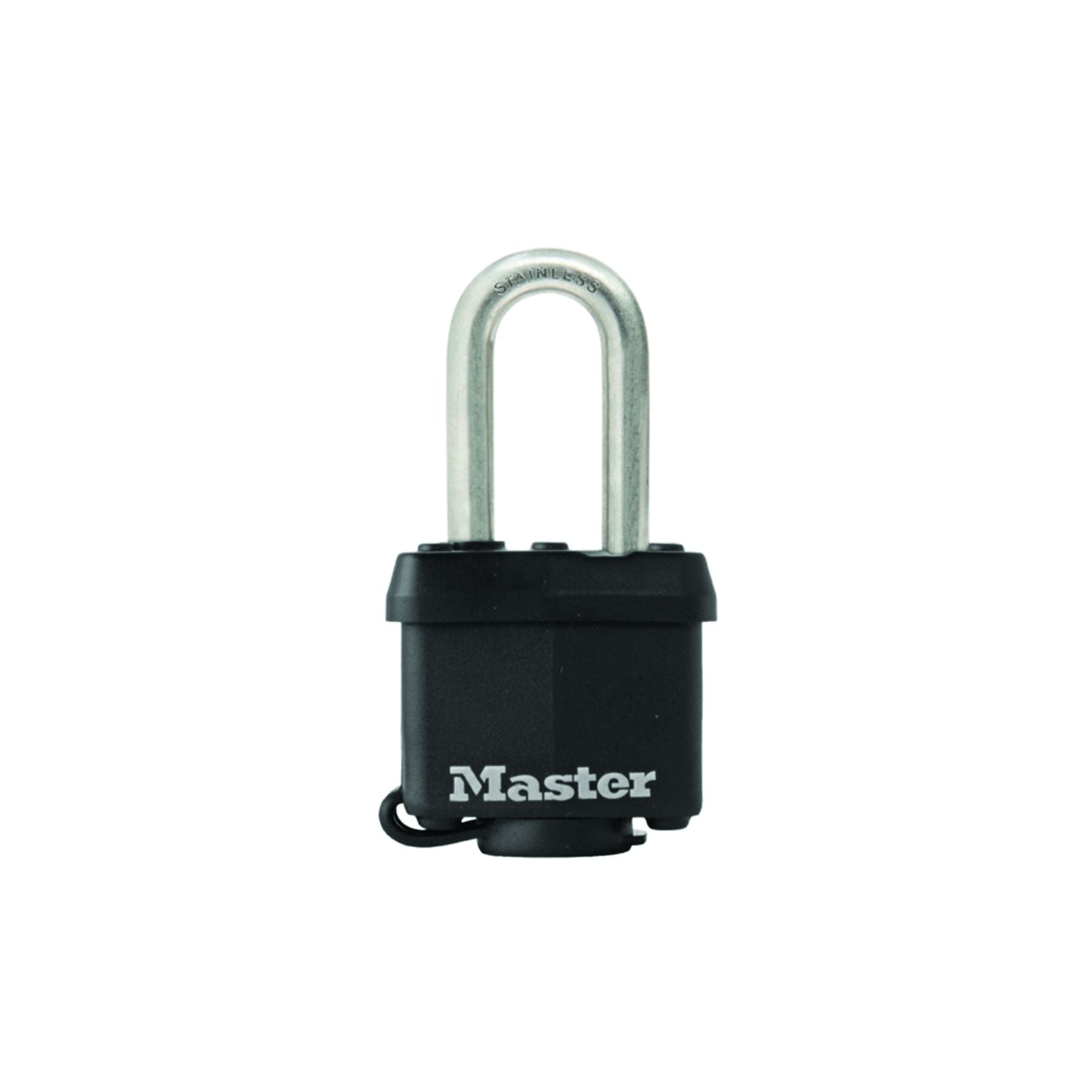 PADLOCK COVERED STAINLESS STEEL HANDLE 1 9/16" x 1 1/2"