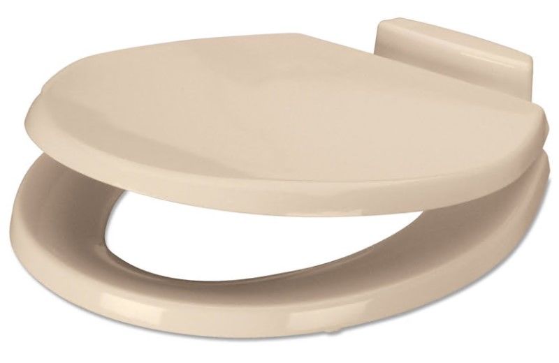 Dometic 385311864 - Dometic 320 Toilet Seat and Cover, Bone