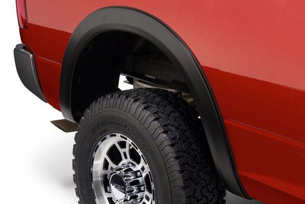 Bushwacker BW50917-02 - OE Style™ Matte Black Front and Rear Fender Flares for Dodge Ram 2010-2018