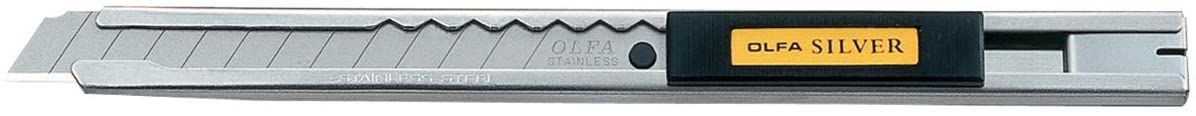 Olfa 5018 - SVR-1 9mm Stainless Steel Slide-Lock Utility Knife
