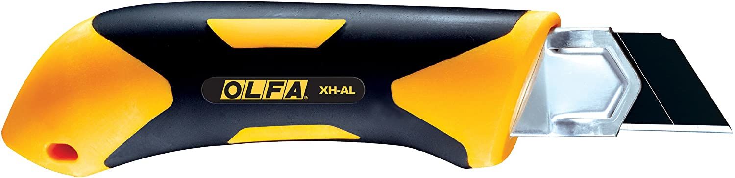 XH-1 25mm Fiberglass Rubber Grip EHD Utility Knife