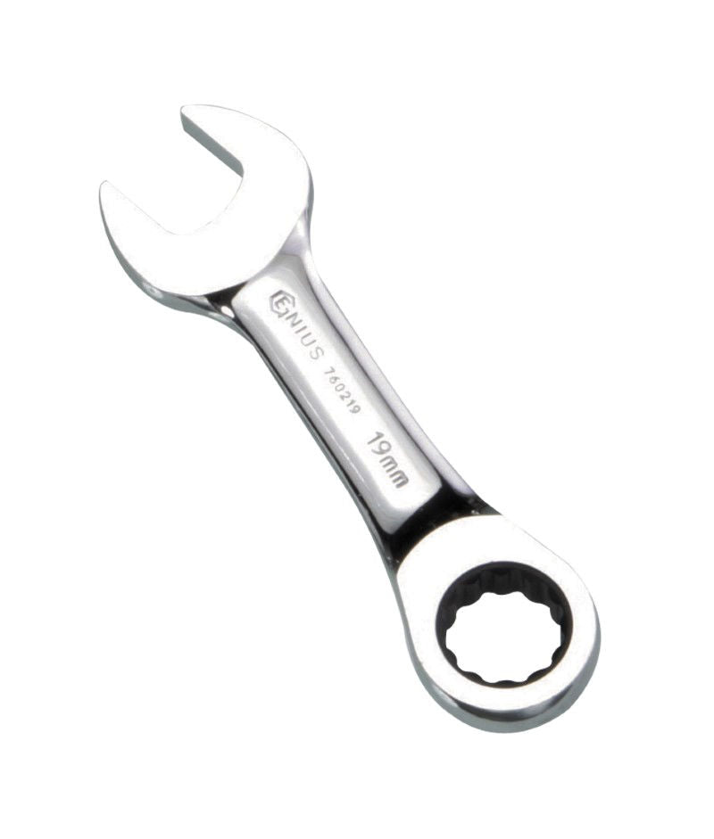 17MM STUBBY COMBINATION RATCHETING WRENCH128MML