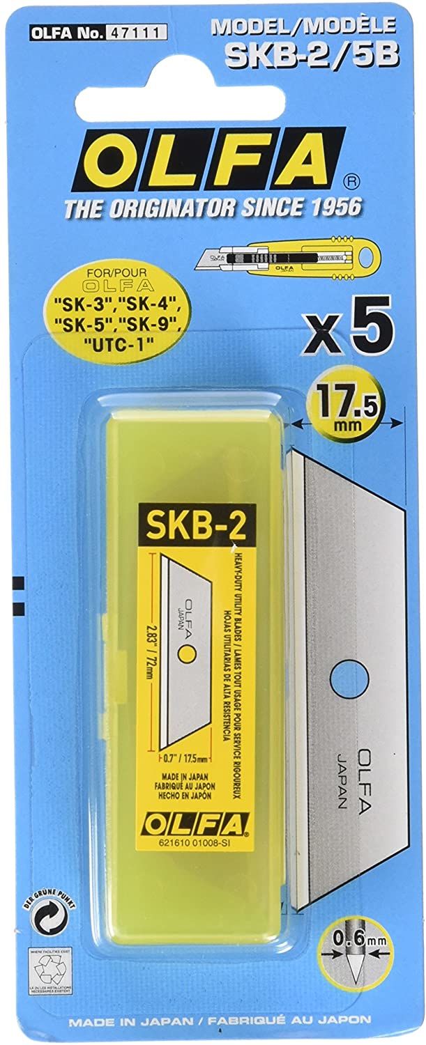 SKB-2/5B Trapezoid Blade, 5-Pack