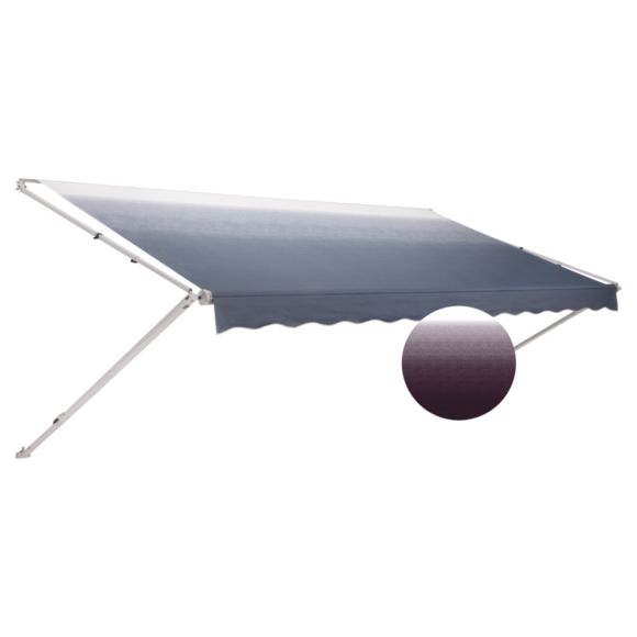 Dometic Corp 848NV18.40TB - 8500 Patio Awning, Maroon, 18', White Weathershield/ White End Cap