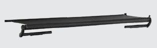 Dometic 98001FJ.162U - SlideTopper Awning 162" Black