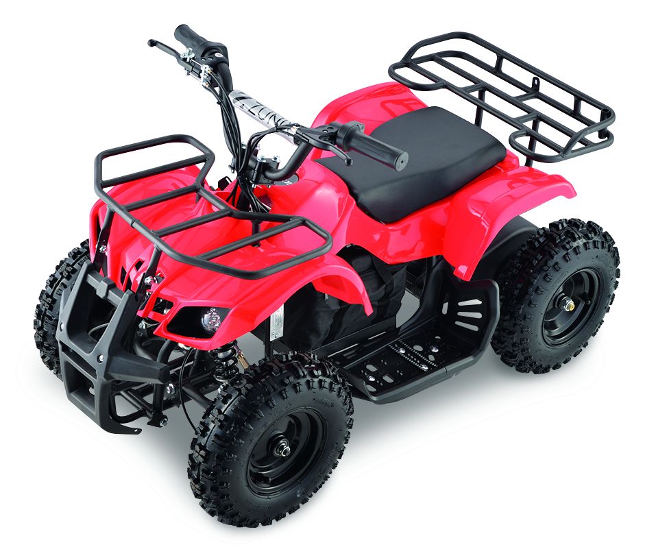 Zunix ATV103 - E-ATV 800W 36V Brushless Motor Red