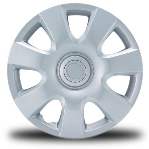 RTX CF80-87-5S  - (4) ABS Wheel Covers - Silver 15"