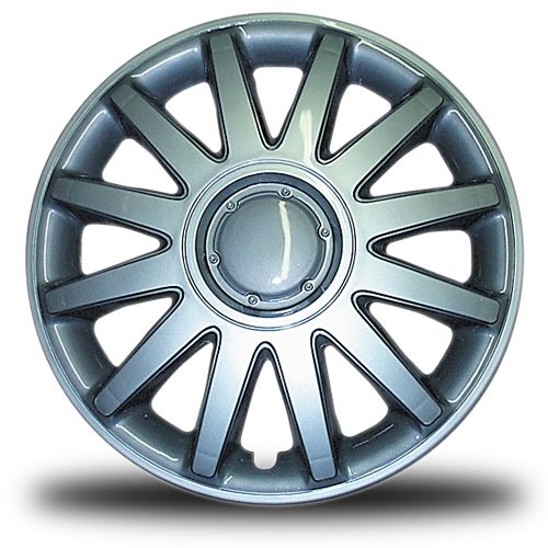 RTX 114-16P - (4) ABS Wheel Covers - Silver 16"